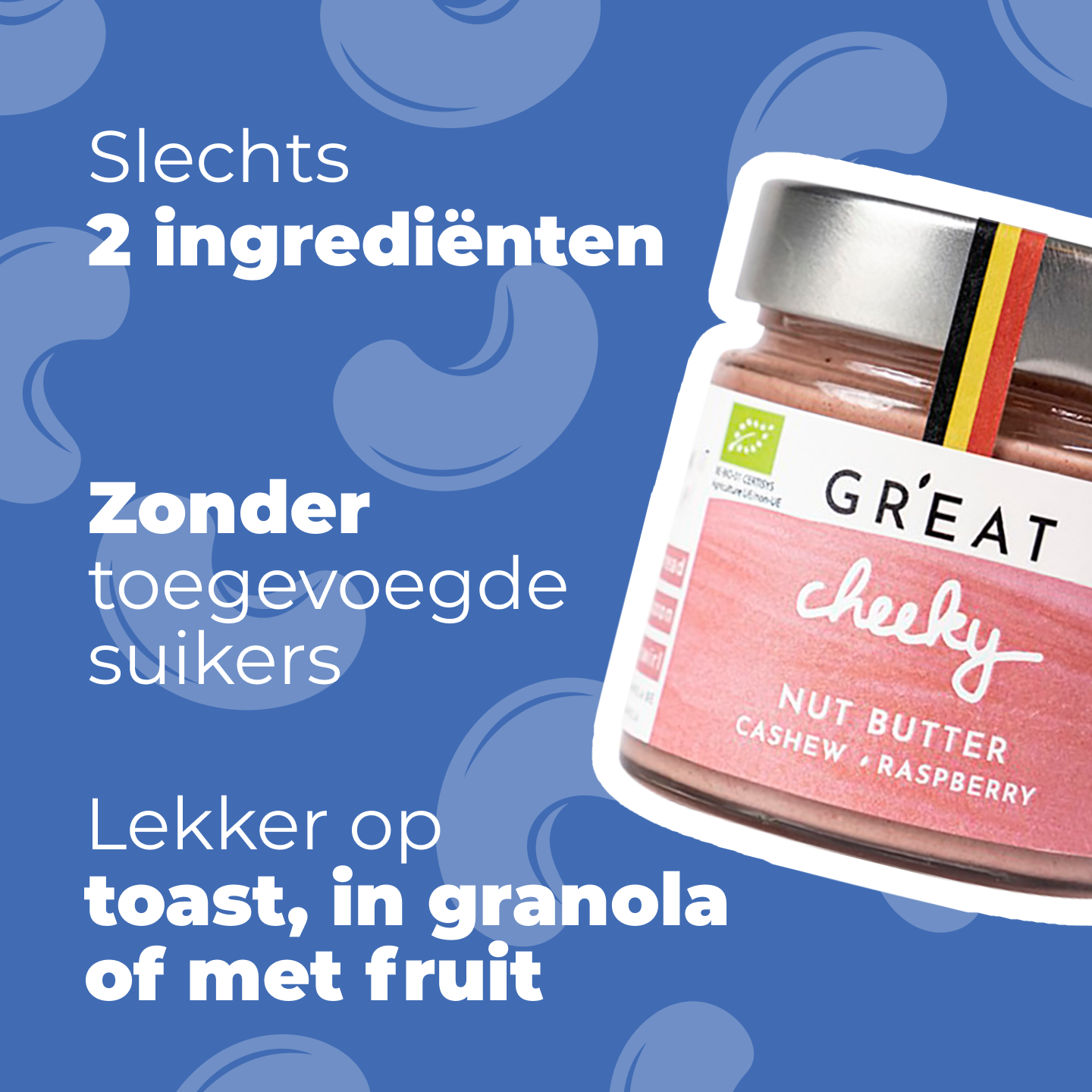 Bio-Planet Facebook ad: GR'EAT notenpasta's