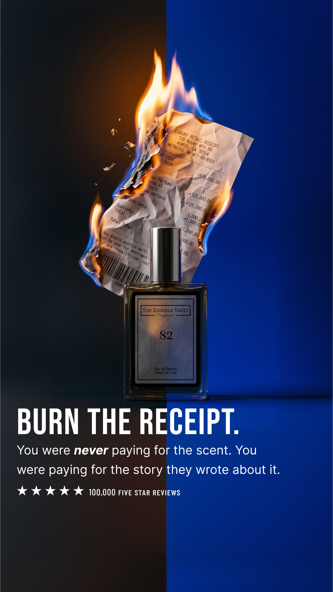 The Essence Vault Facebook ad