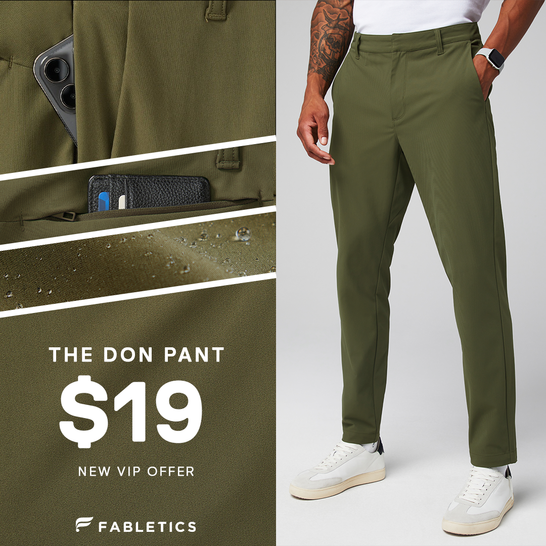 Fabletics Men Facebook ad: LIMITED TIME OFFER.
