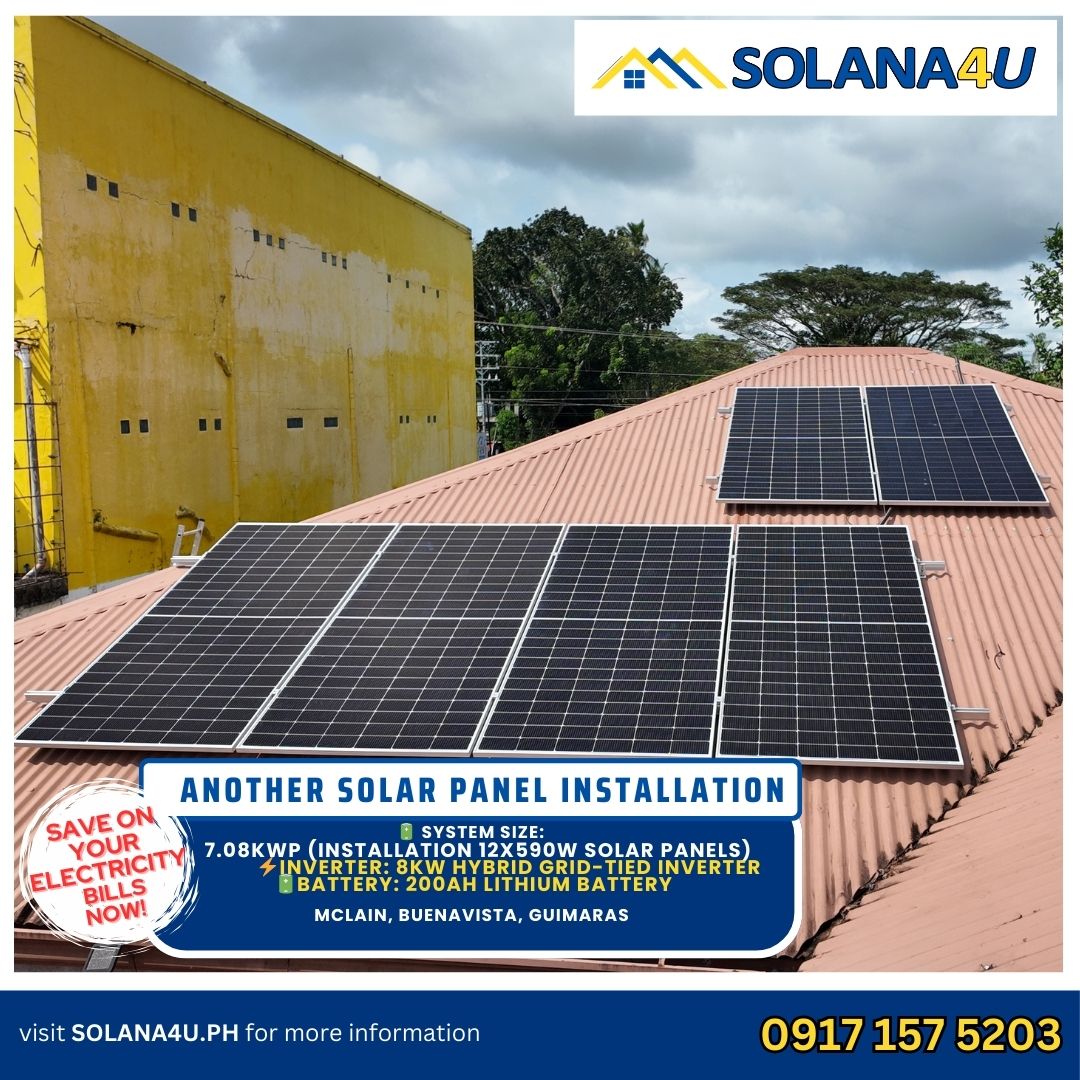 Solana4Iloilo Facebook ad: Powering a brighter home in Guimaras