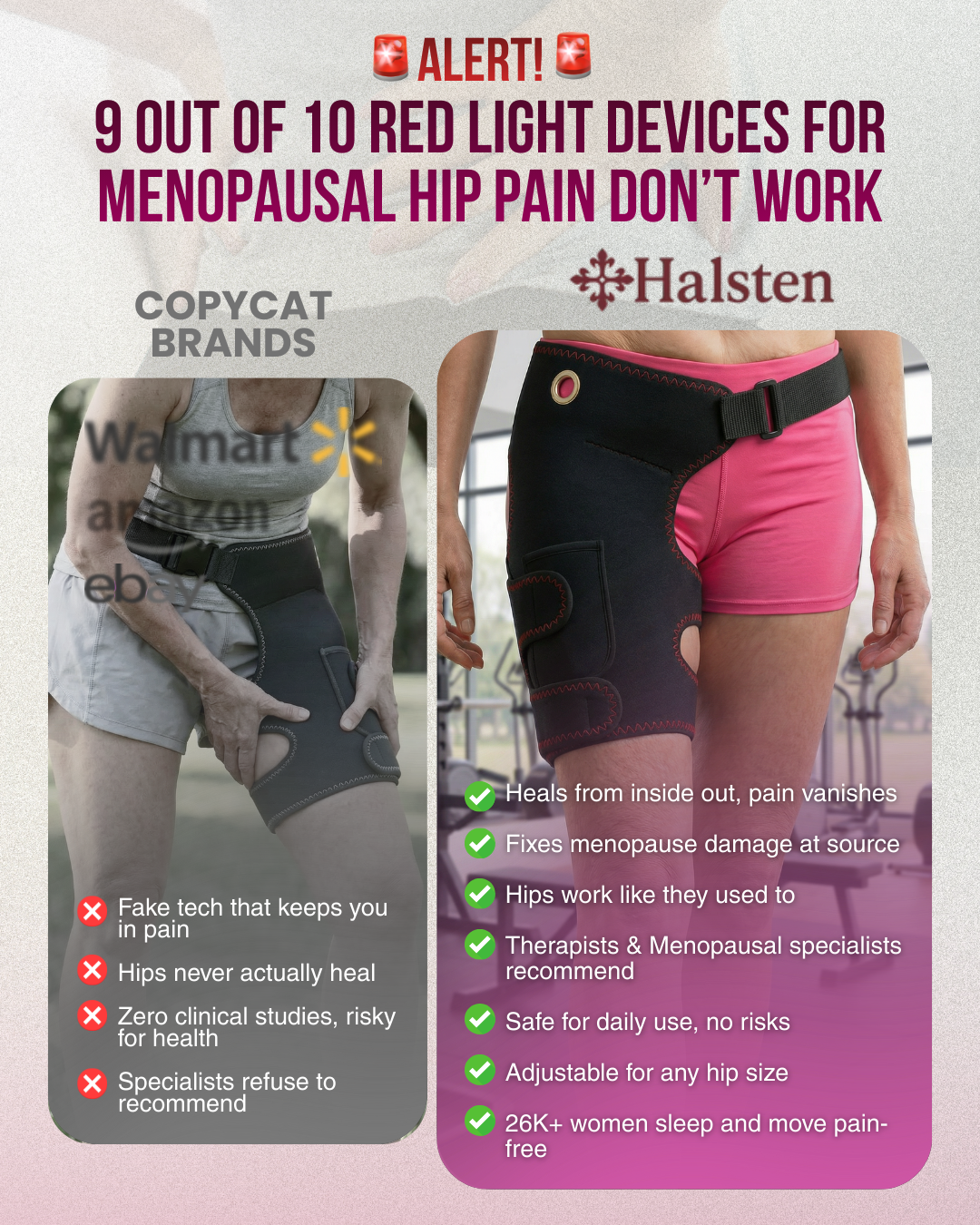 Halsten Facebook ad