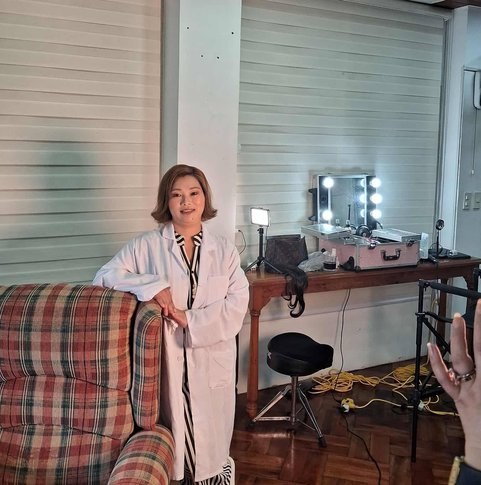 Adelfa B. Ortega Facebook ad: medical Aesthetician