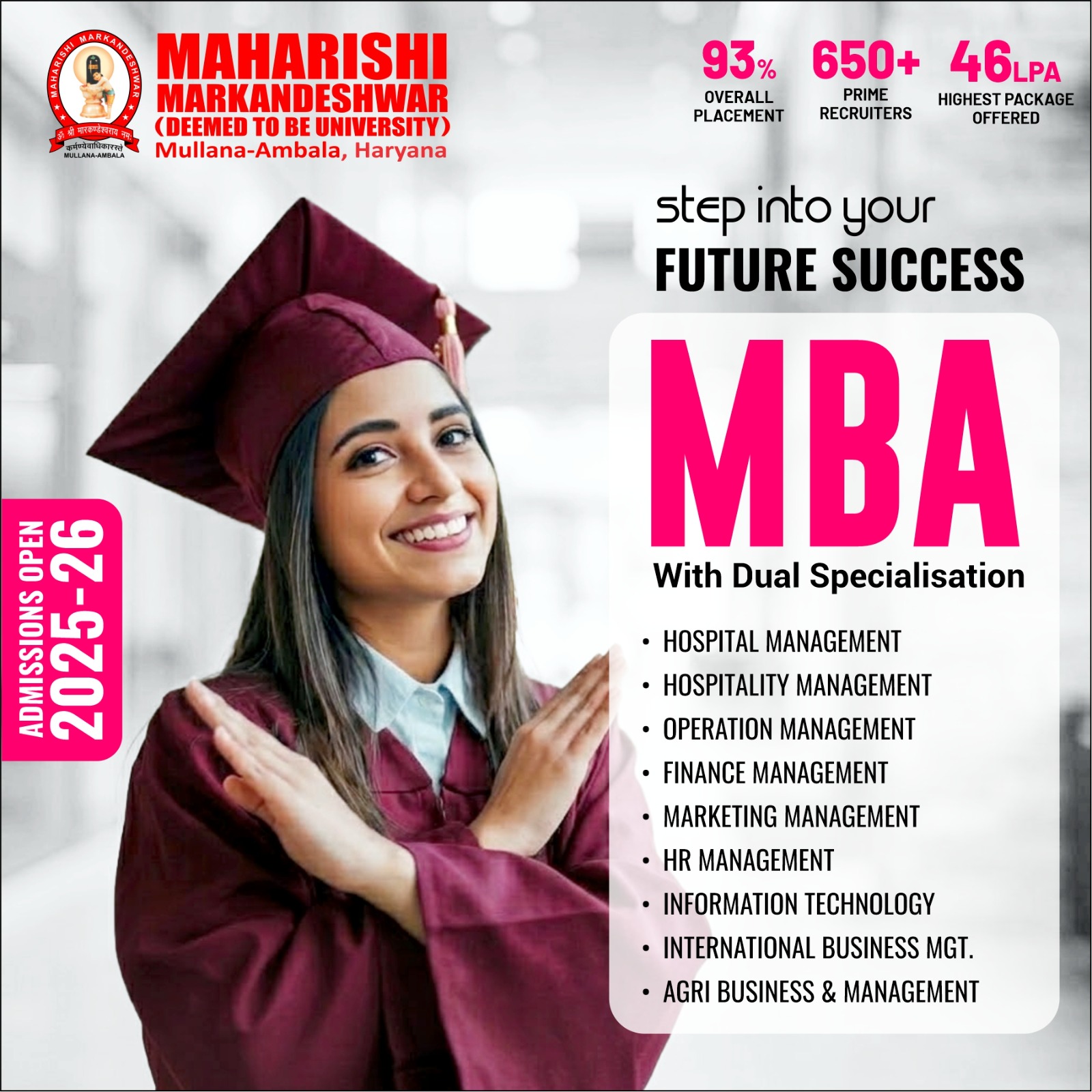 MM - Deemed to be University Facebook ad