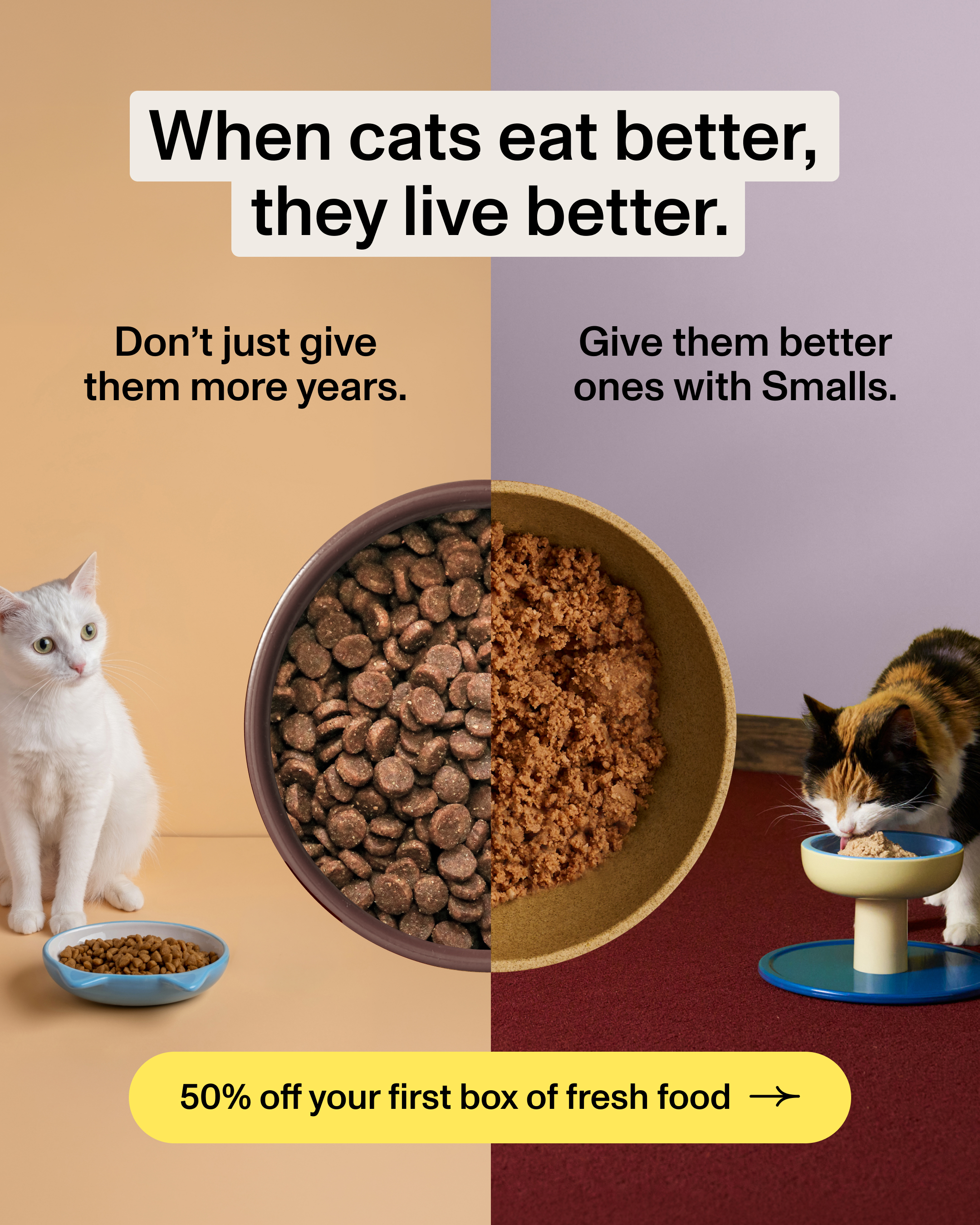 Smalls Facebook ad