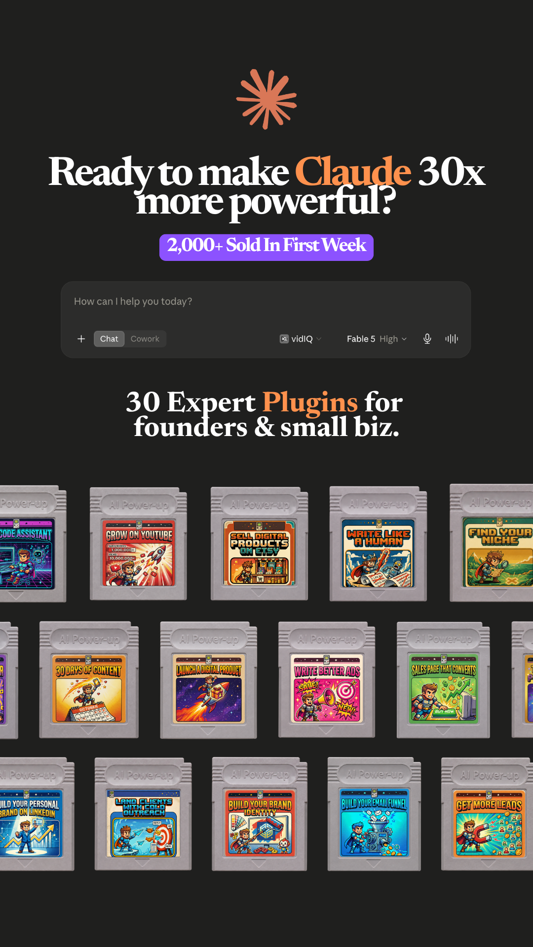 AI Black Magic Facebook ad: Level up your Claude