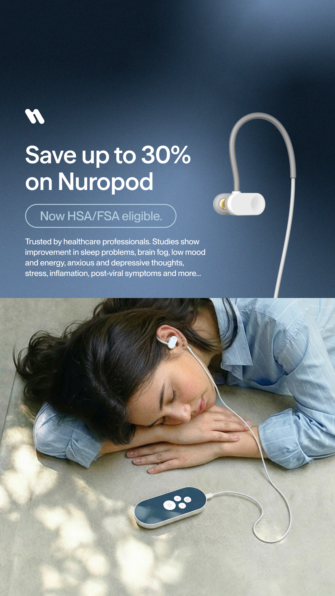 Nuropod Facebook ad
