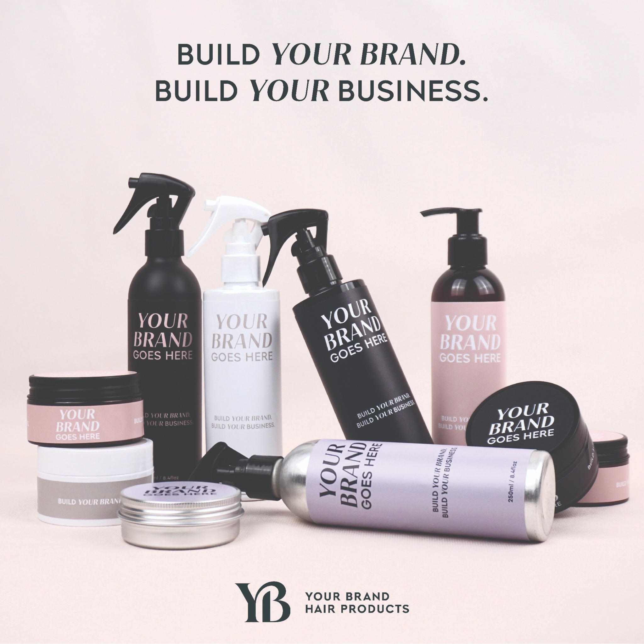 Your Brand Hair Products Facebook ad