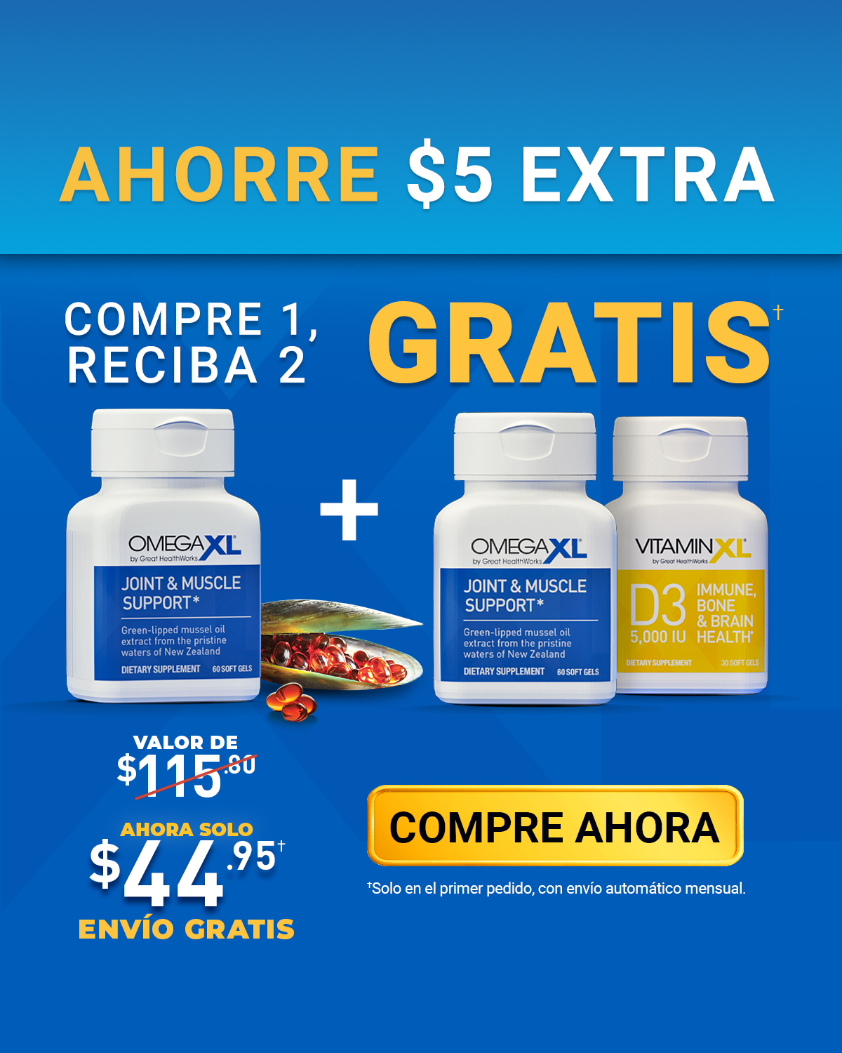 OmegaXL en Español Facebook ad from Feb 19, 2026