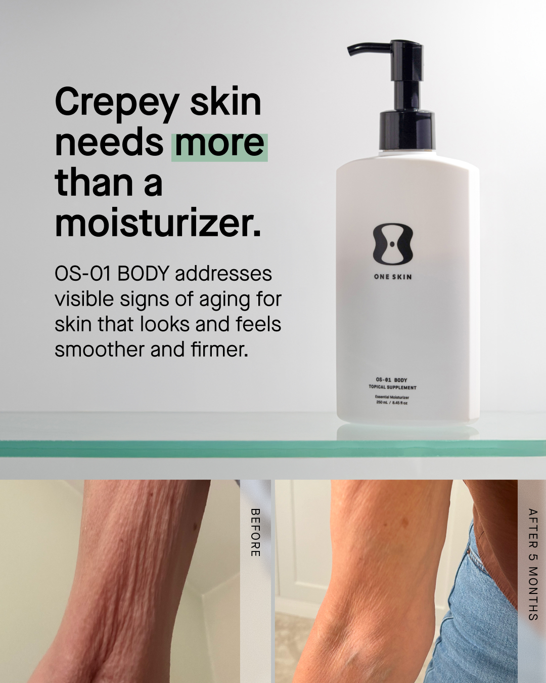 OneSkin Facebook ad