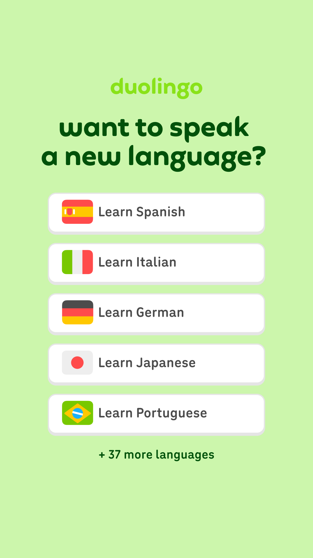 Duolingo Facebook ad