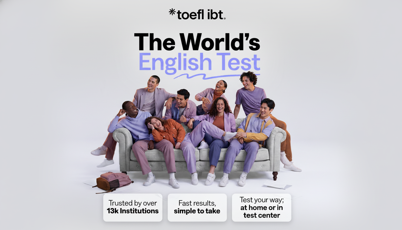 TOEFL Facebook ad