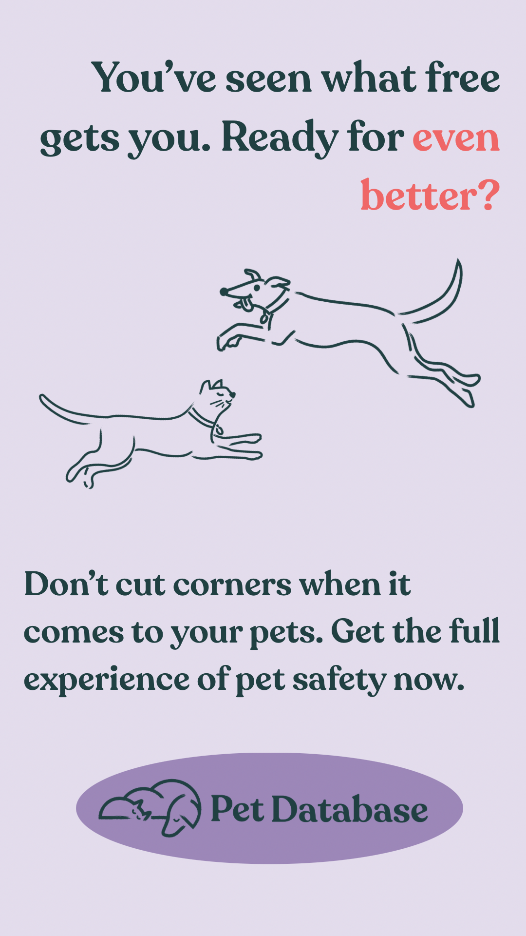 PetDatabase.com Facebook ad