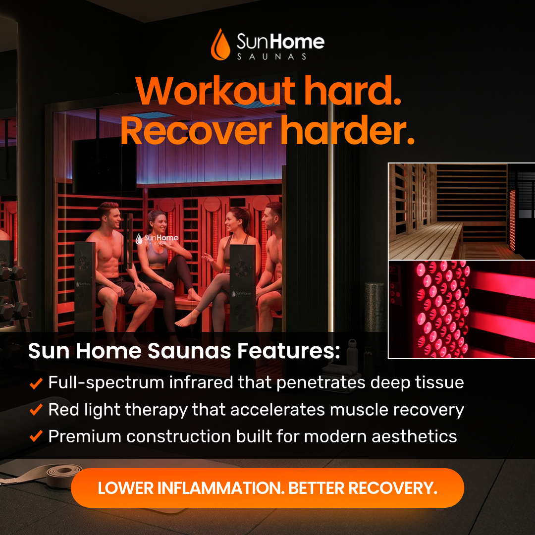 Sun Home Saunas Facebook ad
