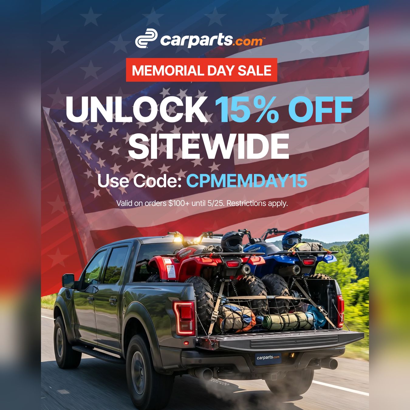 CarParts.com Facebook ad