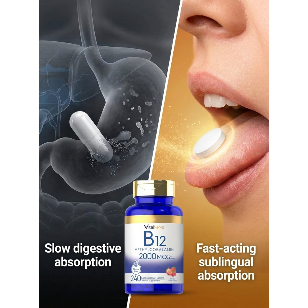 Living Well Australia Facebook ad: B12 for diabetics that bypasses the gut entirely