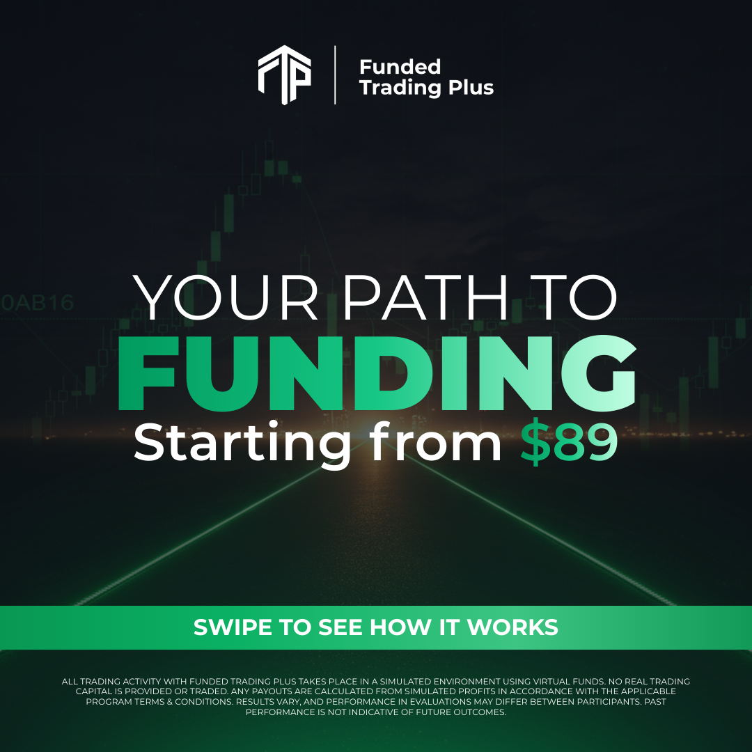 Funded Trading Plus Facebook ad