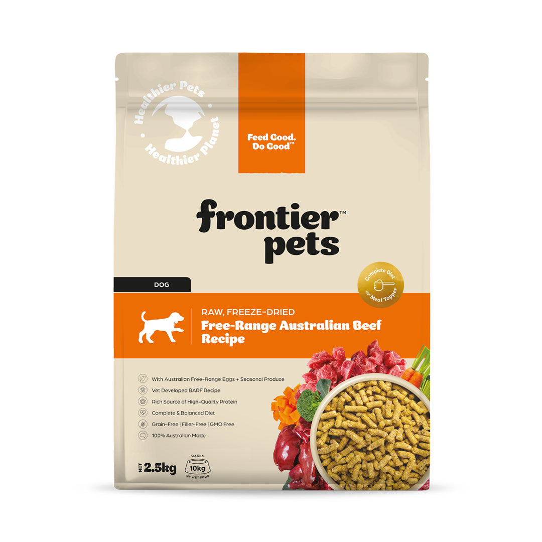 Frontier Pets Pet Food Facebook ad