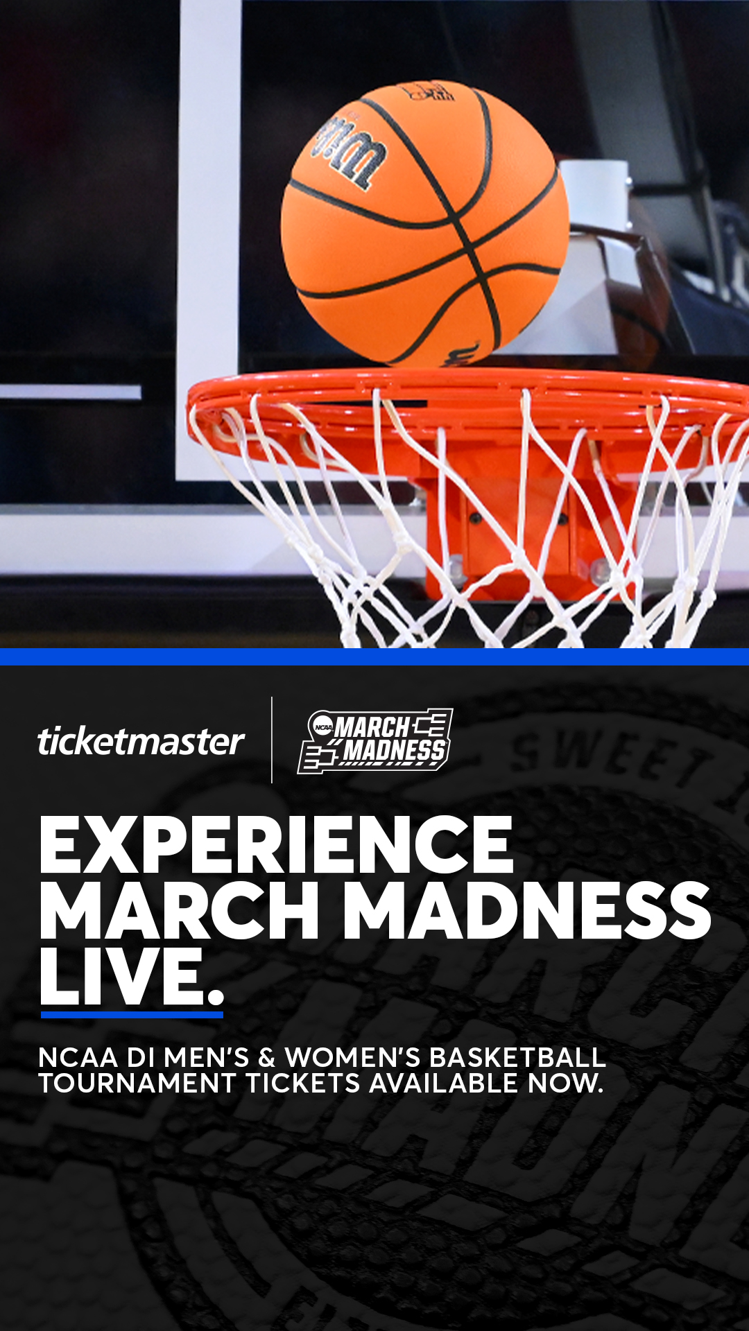 Ticketmaster Facebook ad