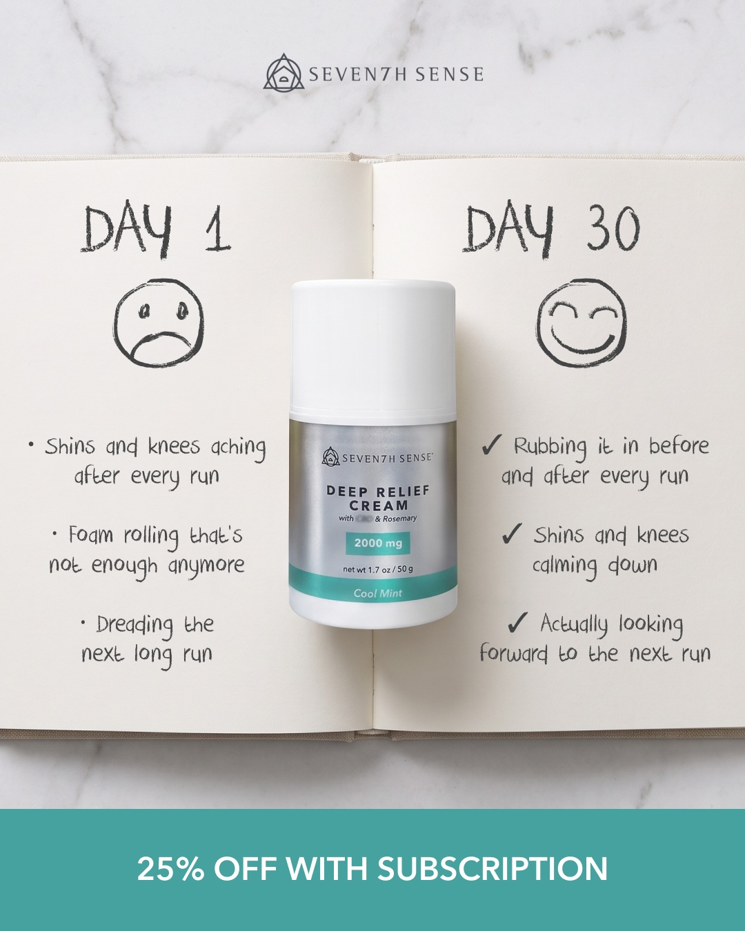 Seventh Sense Facebook ad: Mornings Feel Different Now