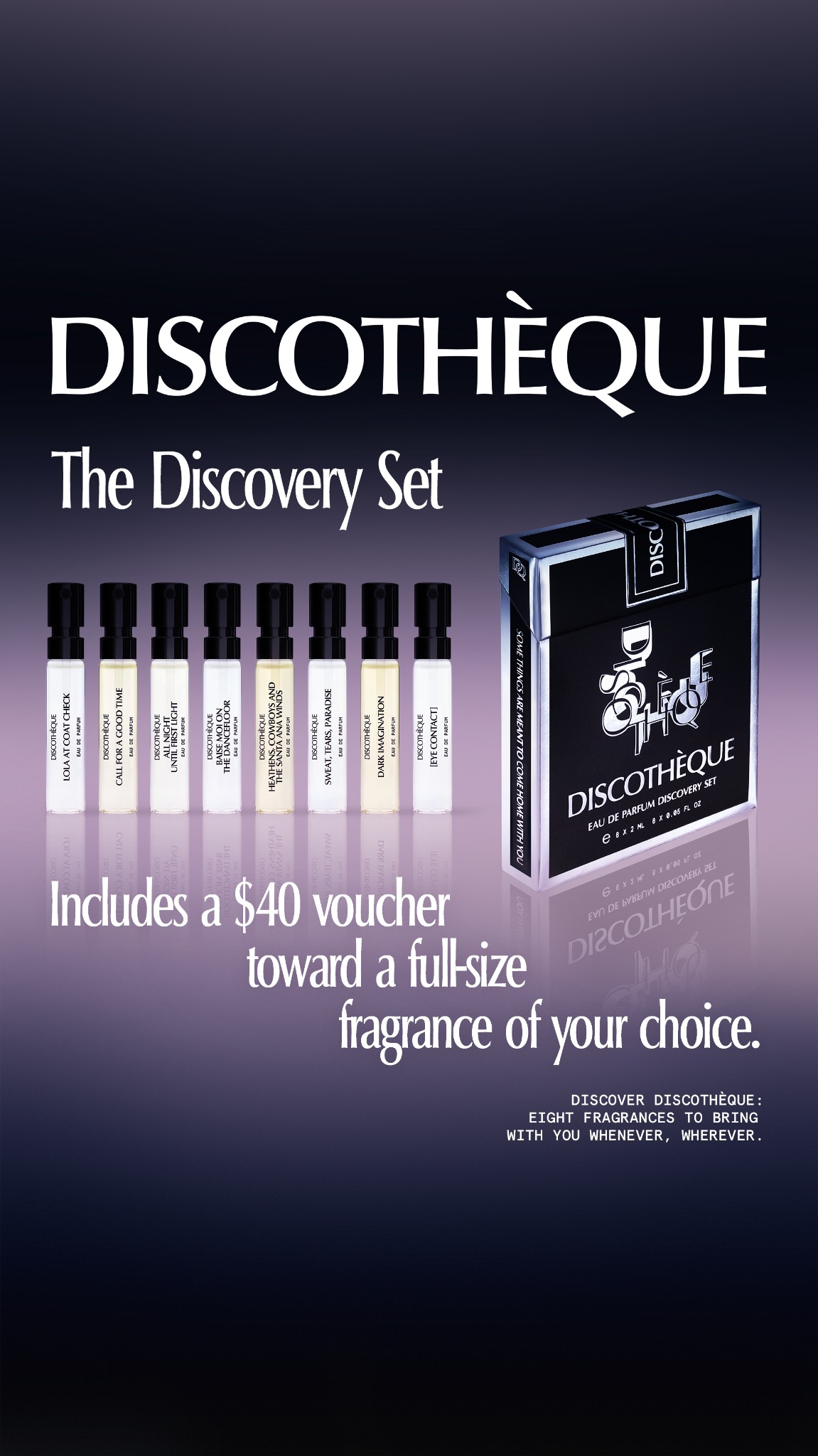 Discothèque Fragrances Facebook ad