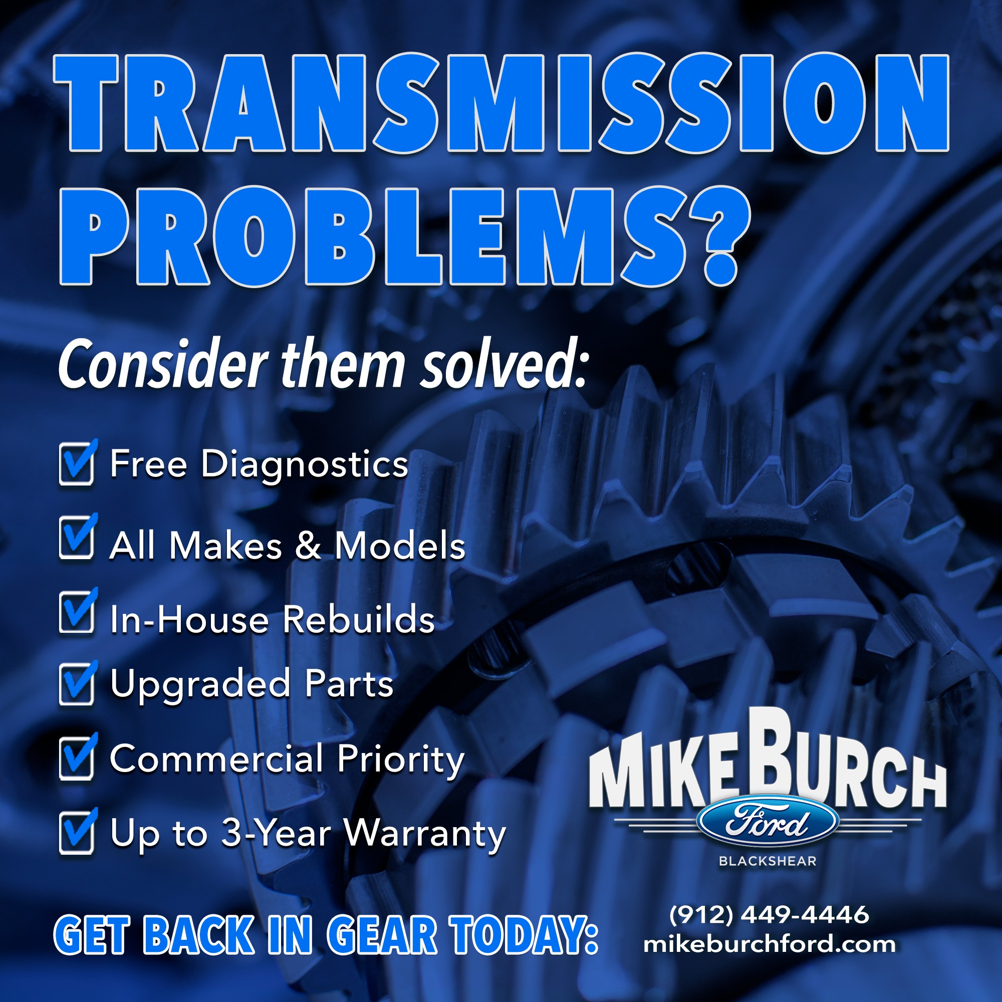 Mike Burch Ford Blackshear Facebook ad