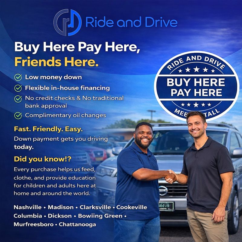 Ride and Drive Bowling Green Facebook ad: Ride and Drive - Quality used cars with fast and easy buy…