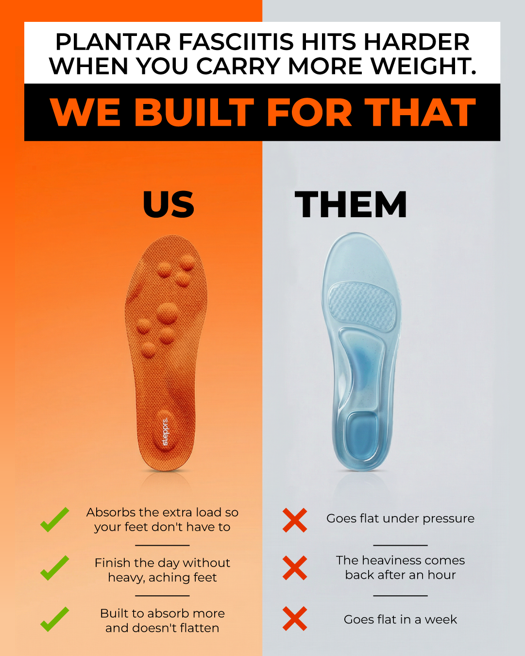 Stepprs Facebook ad