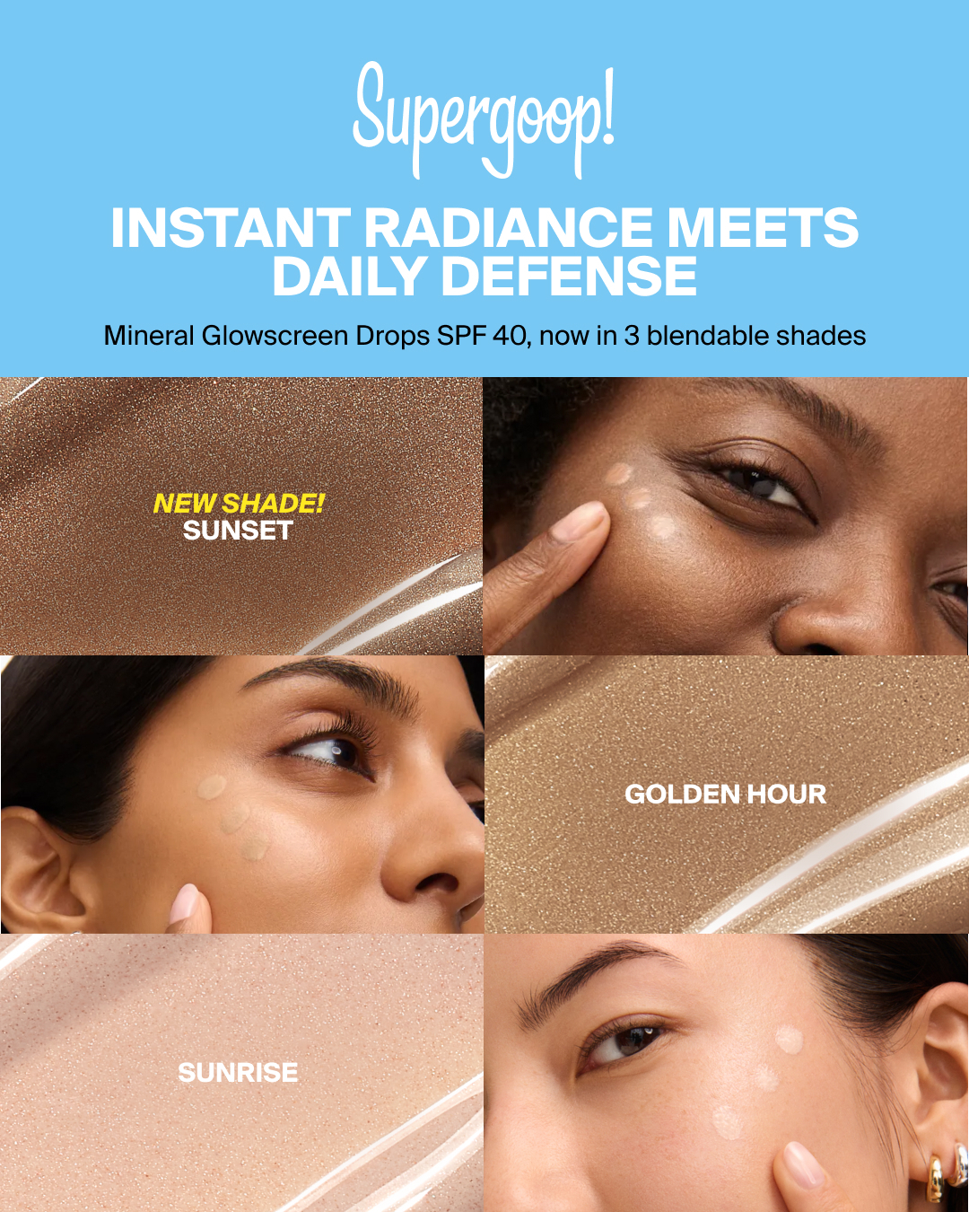 Supergoop Facebook ad