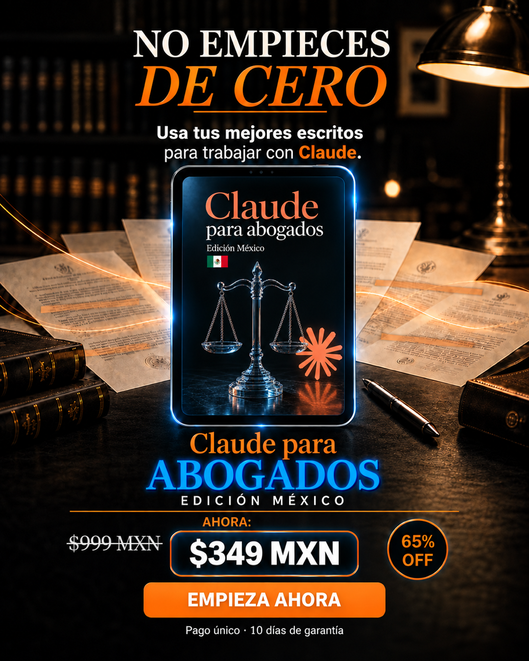 Automatiza juridico Facebook ad: Claude para Abogados | Edición México