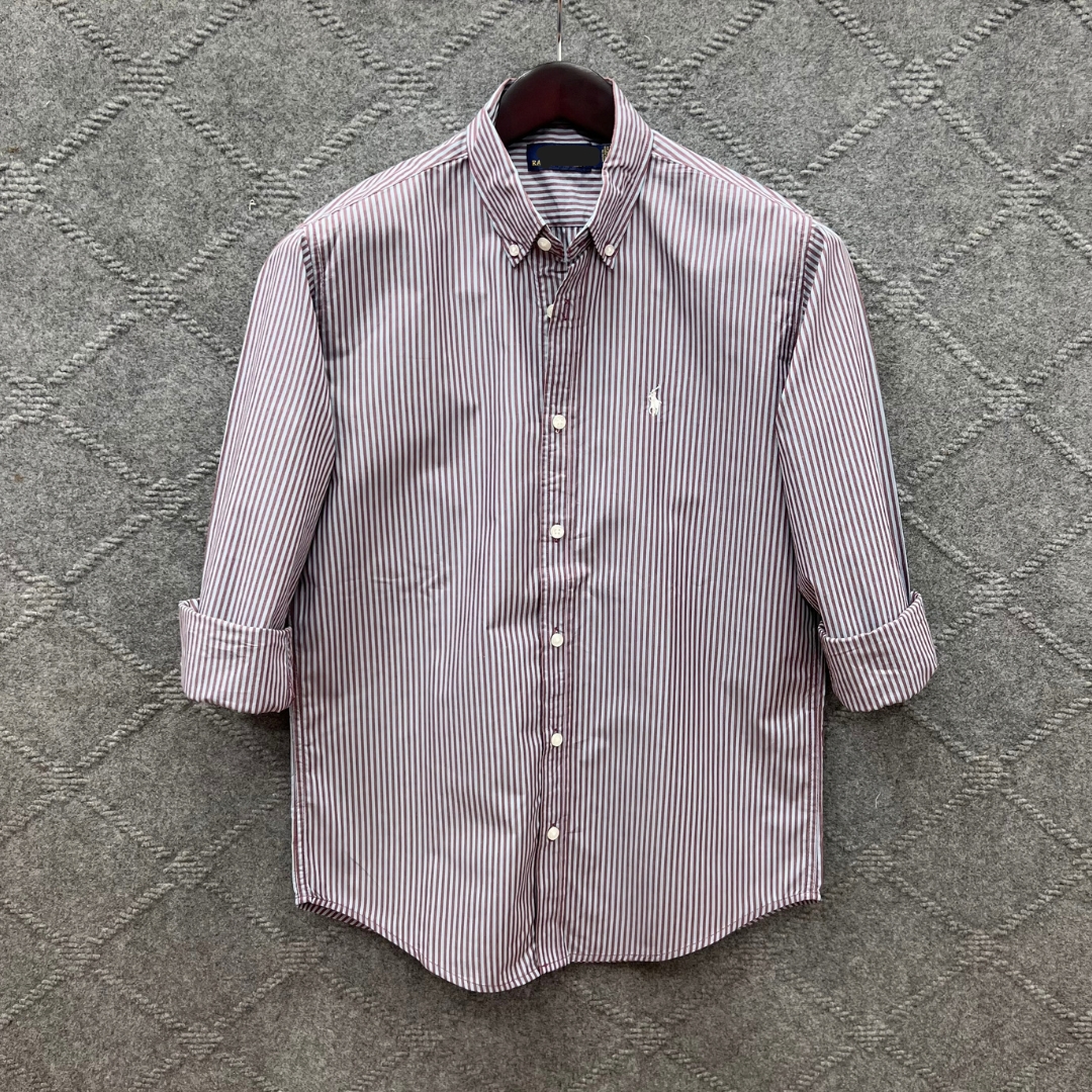 White Tailor Facebook ad: Ash Stripe full sleeve premium cotton shirt for men