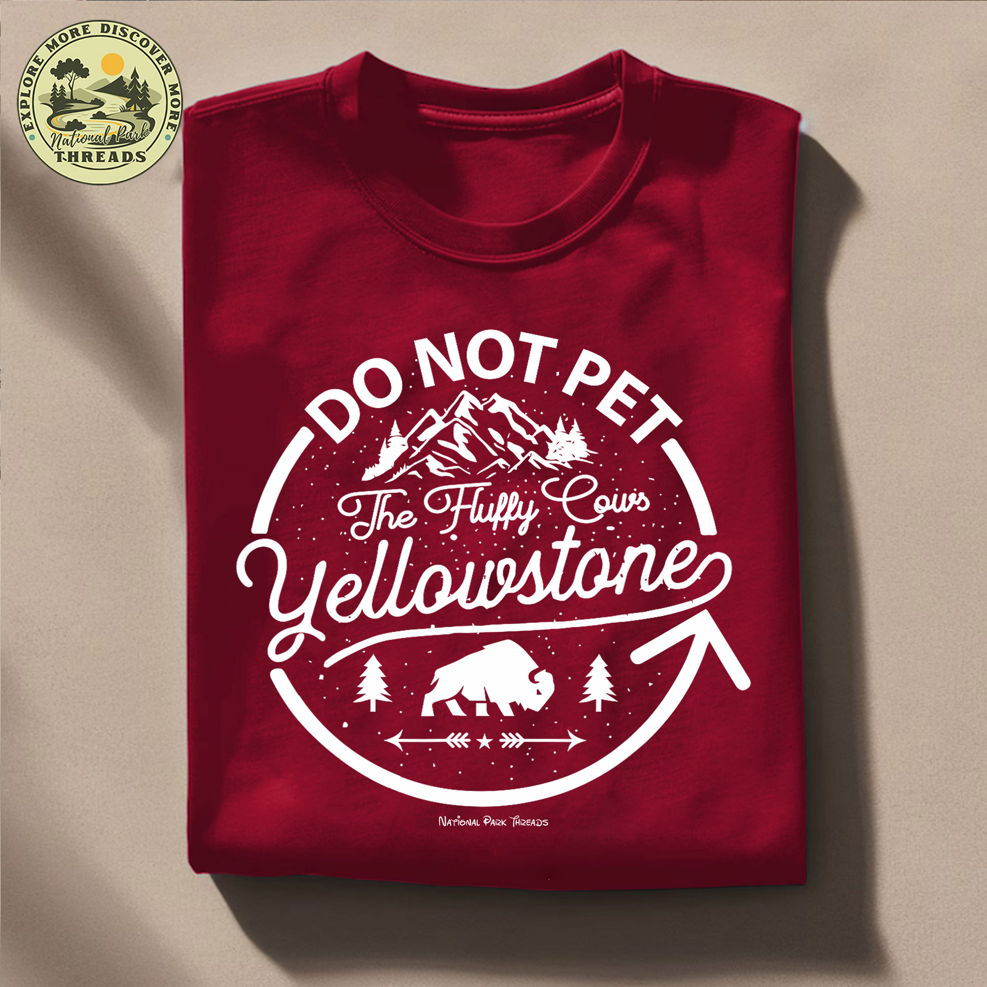 Yellowstone National Park Tees Facebook ad