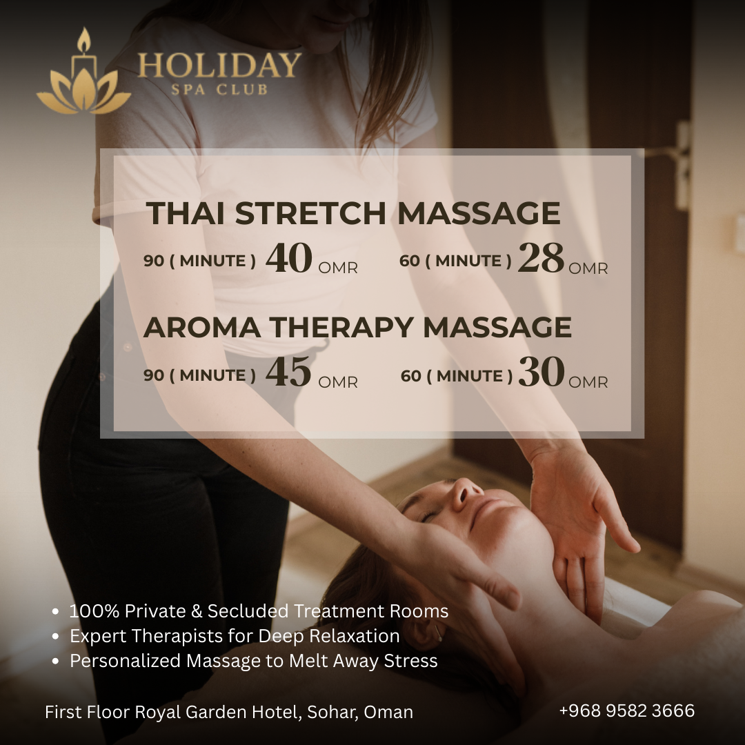 Holiday Massage SPA Club Facebook ad: Relax. Rejuvenate. Repeat.