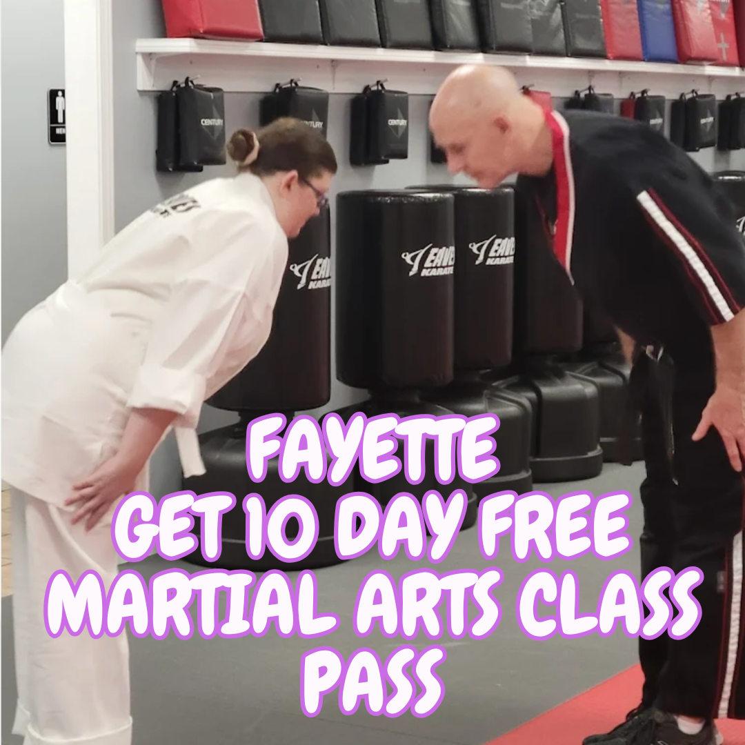 Eaves Karate - Fayette Facebook ad