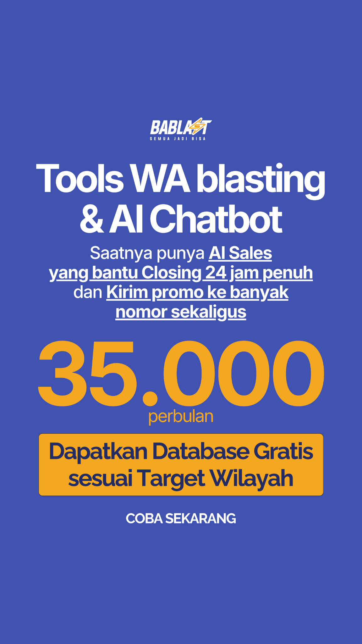 Bablast ID Facebook ad from May 17, 2026