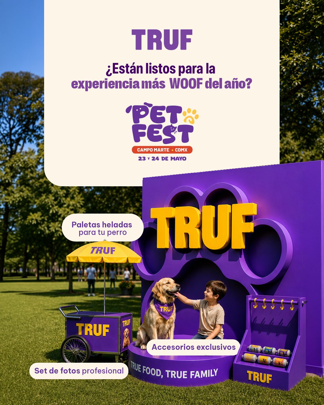 Truf.pet Facebook ad