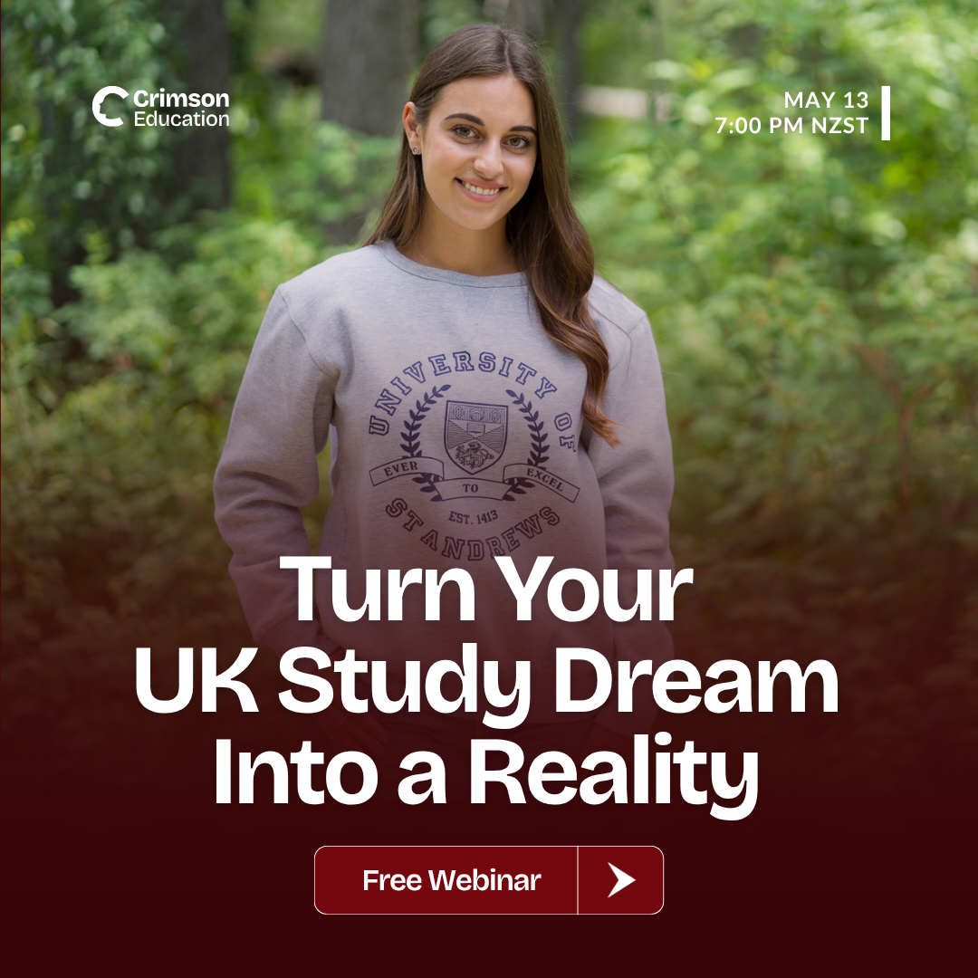 Crimson Education Facebook ad