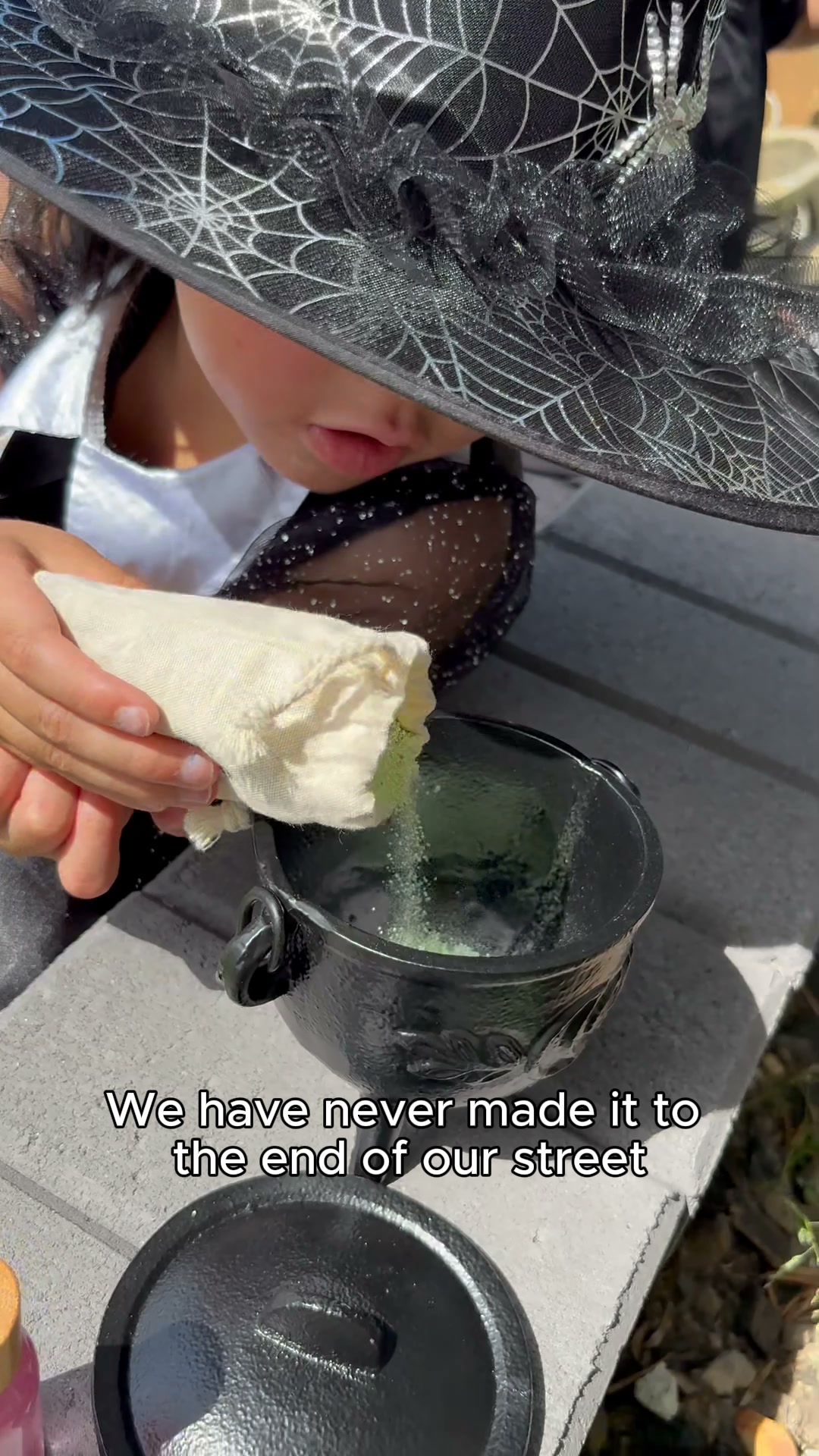 The Little Potion Co Facebook ad: Halloween fun that's sugar free!