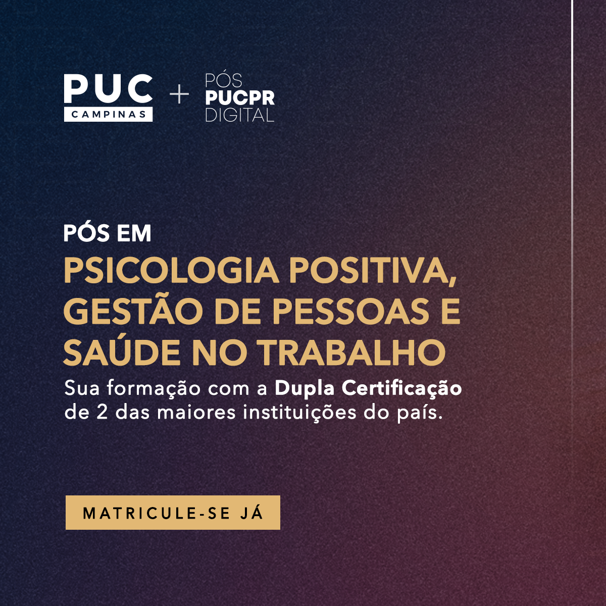 PUC-Campinas Facebook ad
