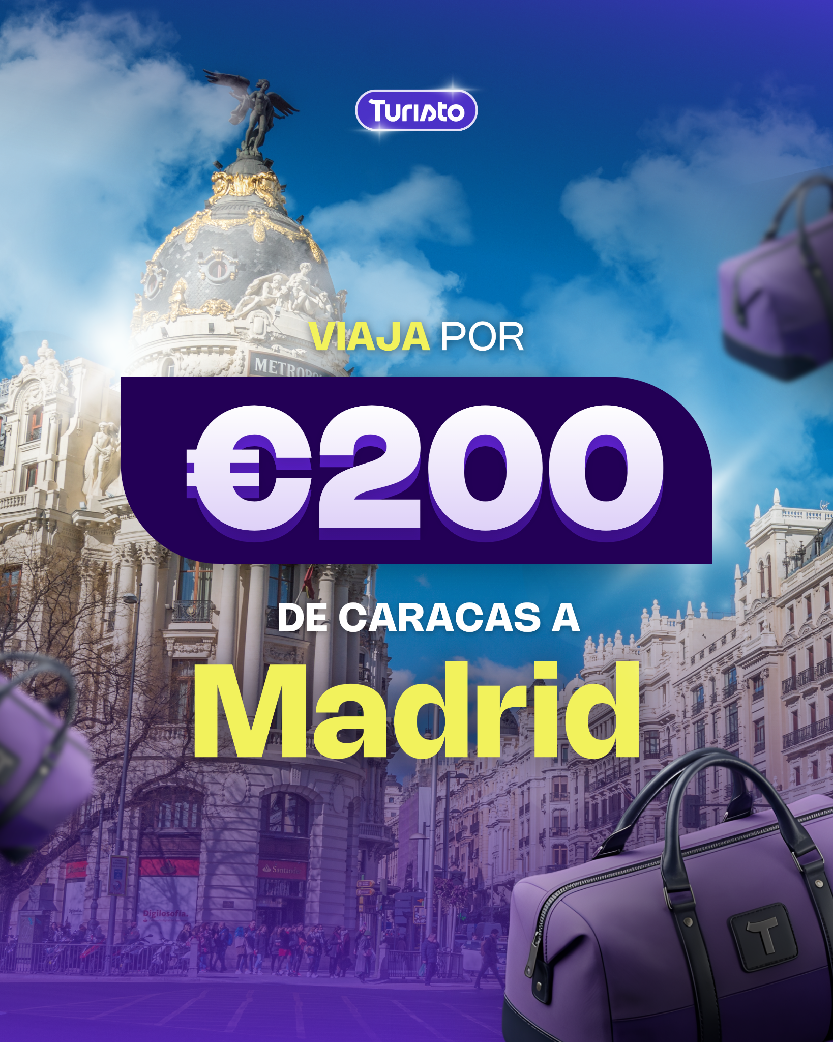 Turisto travel VE Facebook ad