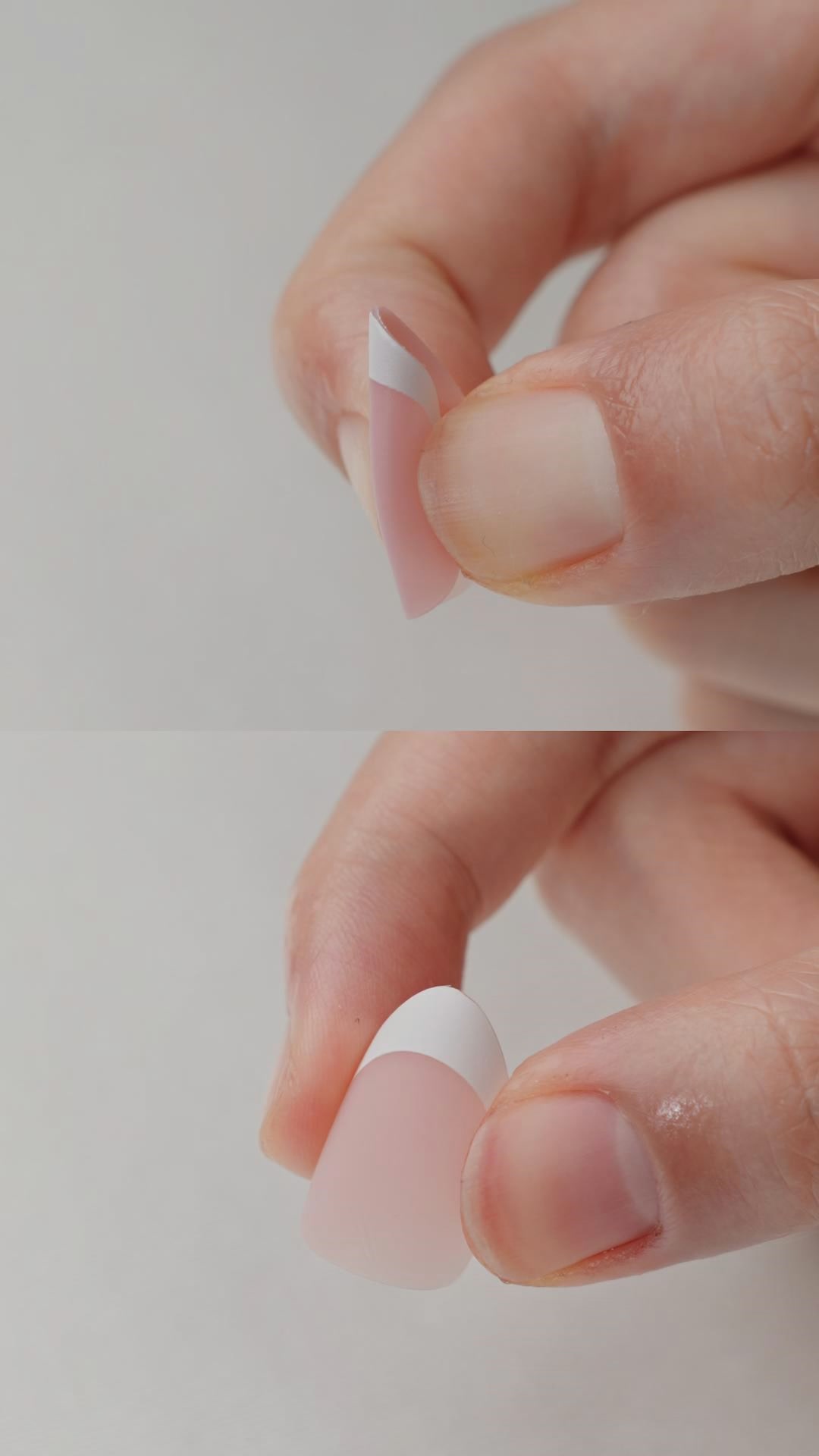 BTArtbox Nails Facebook ad: Classic White French Tips
