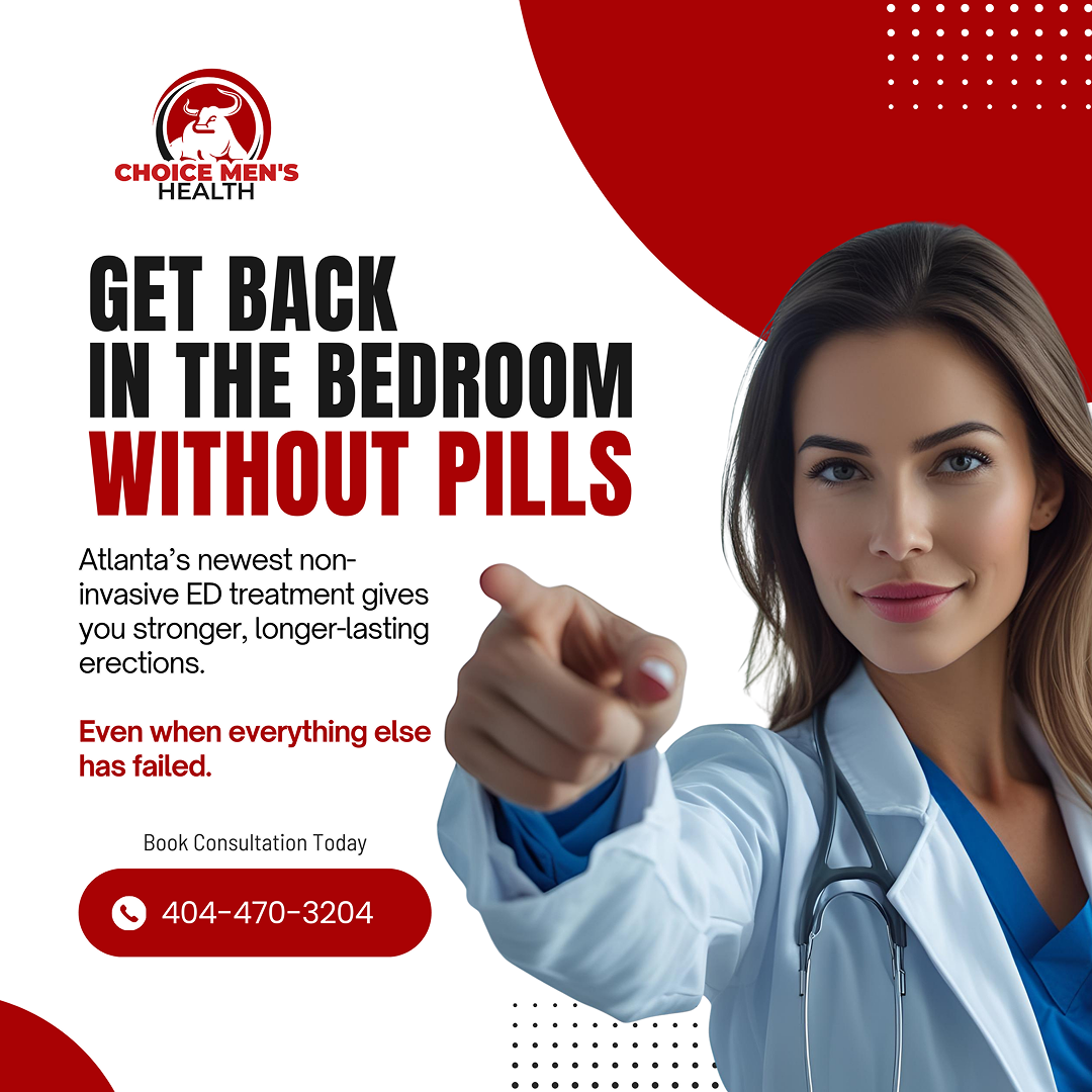 Choice Men's Health Facebook ad
