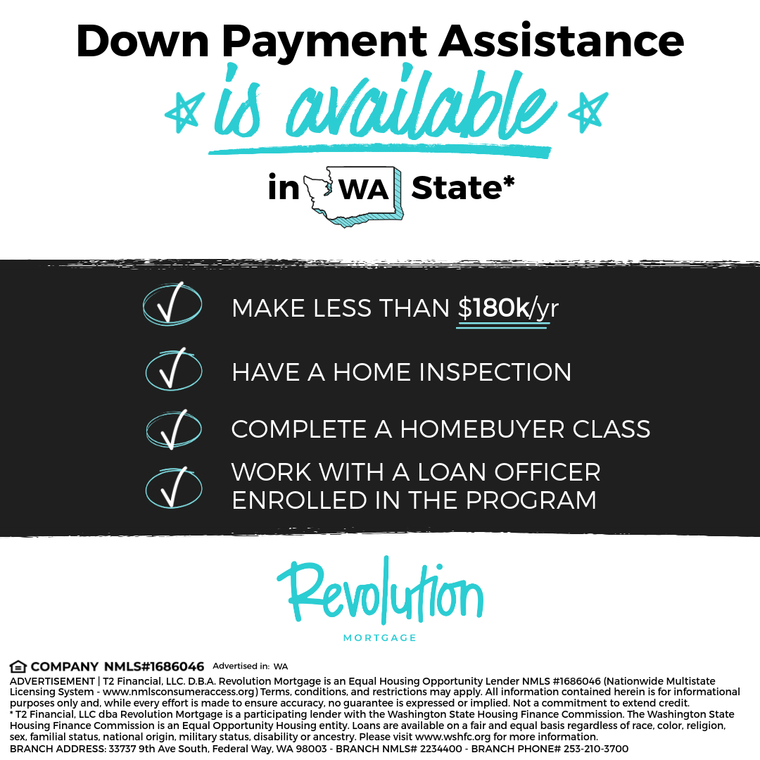Revolution Mortgage Facebook ad: Discover complimentary resources detailing how Washington…