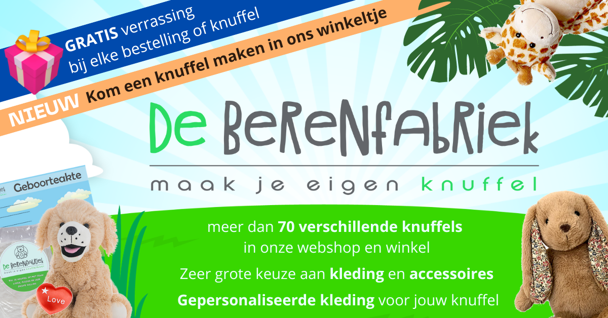 De Berenfabriek Facebook ad: De Berenfabriek - maak je eigen knuffelbeer - Build a bear…
