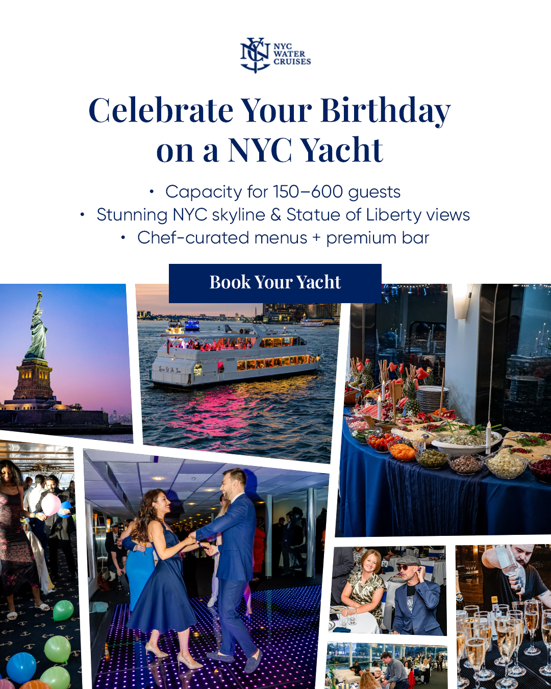 NYC Water Cruises Facebook ad