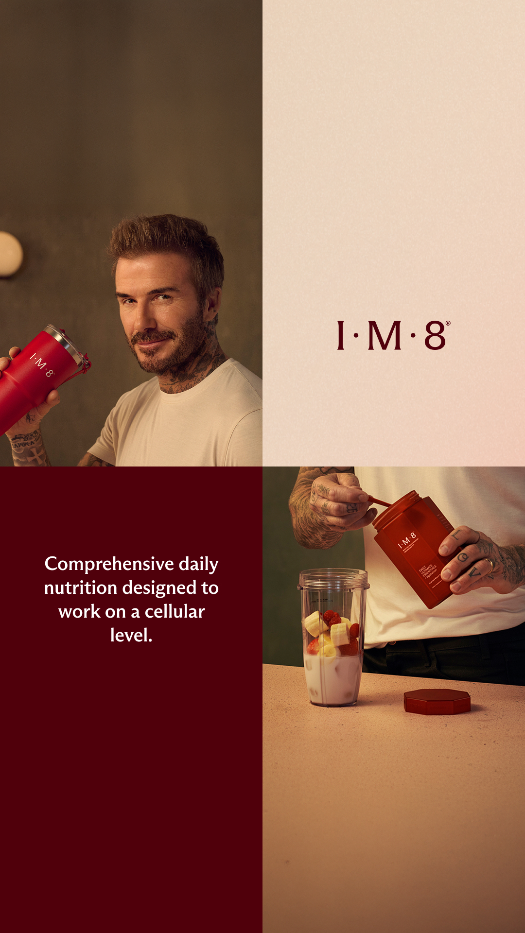 IM8 Health Facebook ad