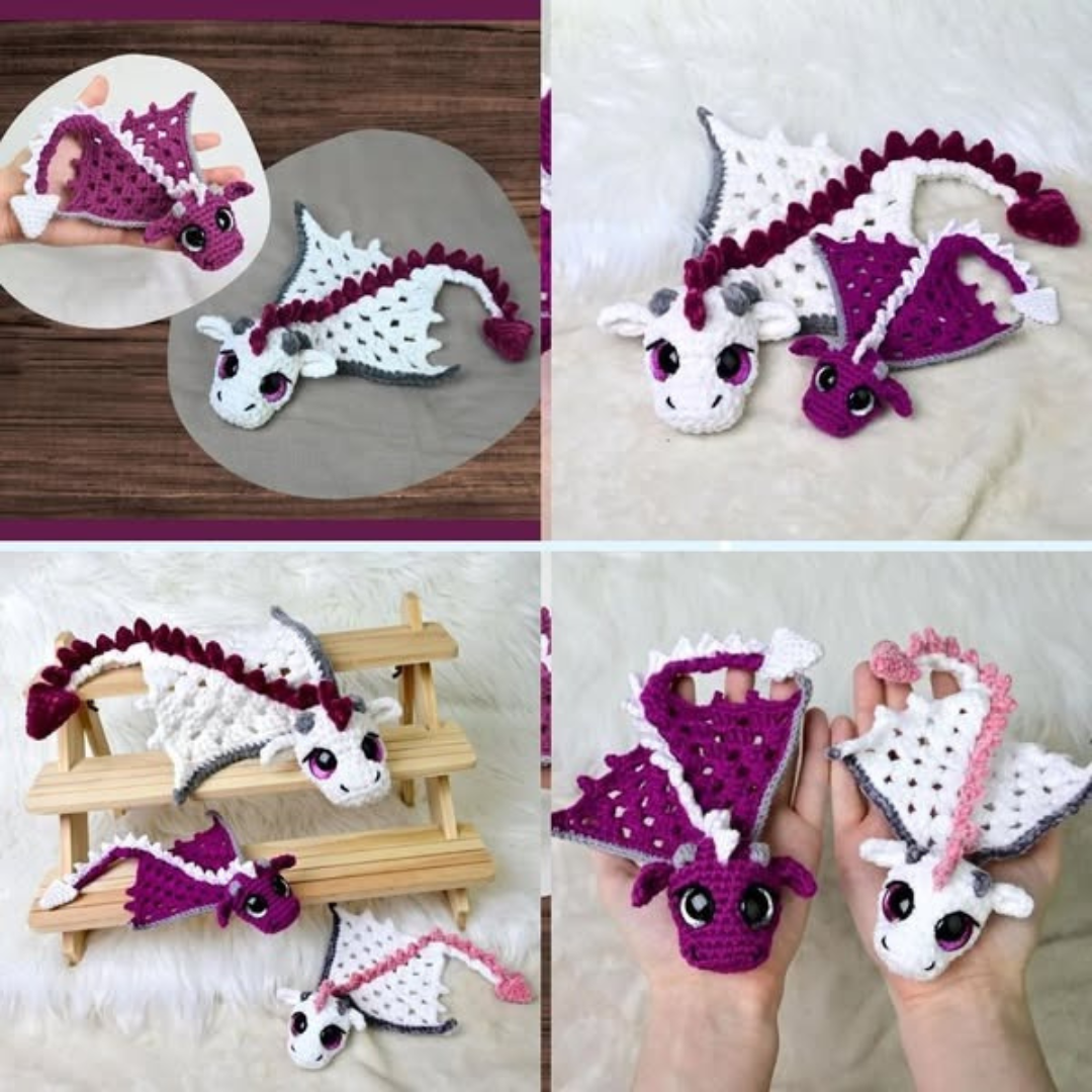 Crochilla Facebook ad: Bunny Keychain Crochet Pattern