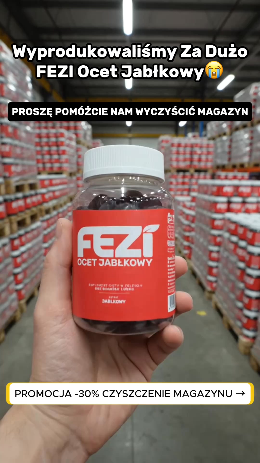 Robert z FEZI Facebook ad: RABAT 30% KUP TERAZ