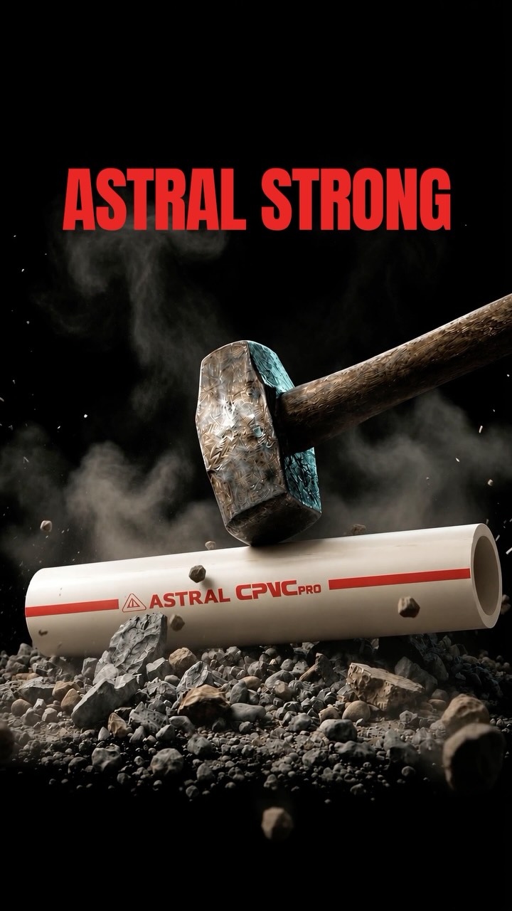 Astral Pipes Facebook ad: The standard isn’t something Astral CPVC Pro chases.