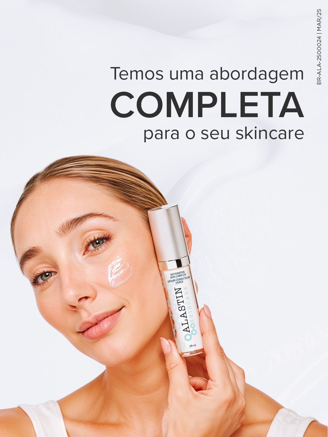 Alastin Facebook ad: Sua pele merece atenção completa, dos olhos ao…