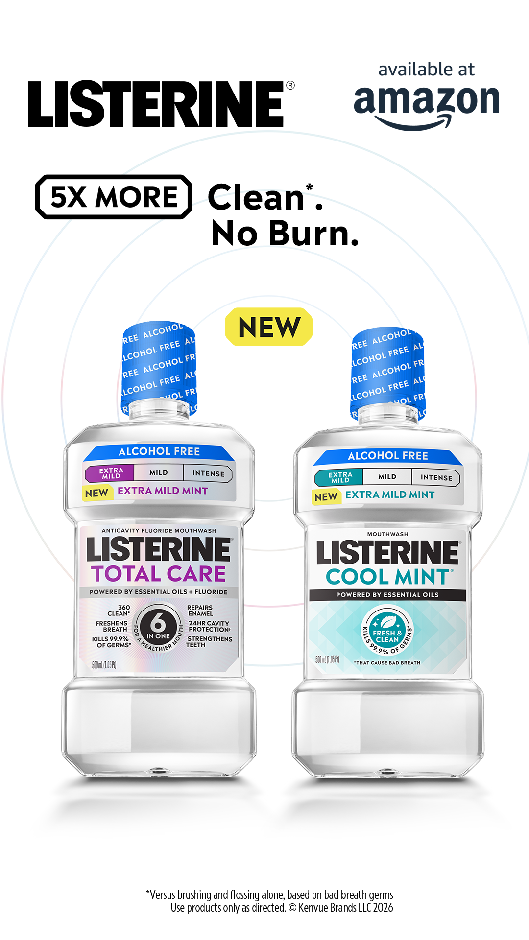 Listerine Facebook ad from Aug 10, 2026